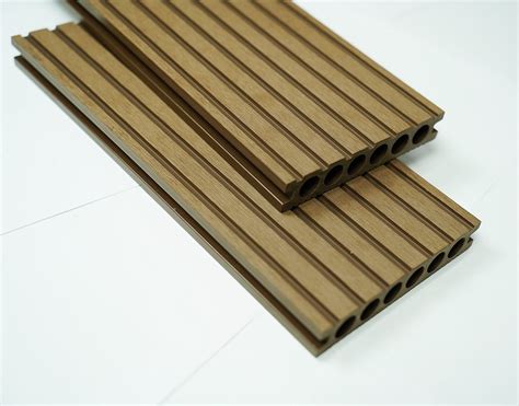 140 25mm Colors Wood Plastic Composite WPC Flooring Board Decking With