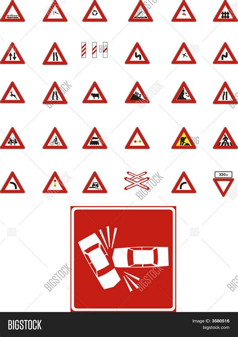 Vector Traffic Signs Vector & Photo (Free Trial) | Bigstock