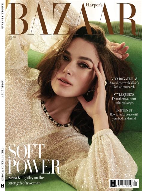 Keira Knightley Dans Harpers Bazaar Magazine Mars