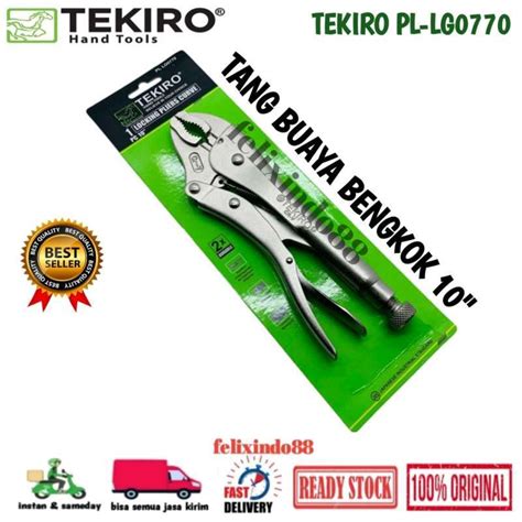 Jual TEKIRO TANG BUAYA BENGKOK 10 INCH TANG BUAYA TANG JEPIT PL