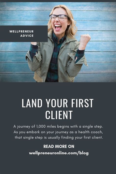 How To Get Your First Health Coaching Client 11 Coaches Share Their Experience Wellpreneur