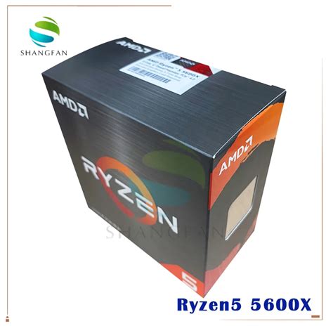 New Amd Ryzen 5 5600x R5 5600x 37 Ghz Six Core Twelve Thread 65w Cpu