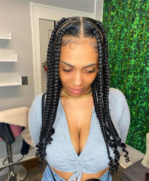 Cute Box Braids Hairstyles Cornrow Hairstyles Baddie Hairstyles