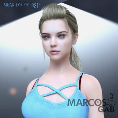 MGAB Lea For Genesis 8 1 Female Daz Content By MarcosGAB