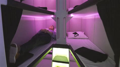 Air New Zealand Boeing 787 ‘skynest’ Lie Flat Economy Bunks Executive Traveller