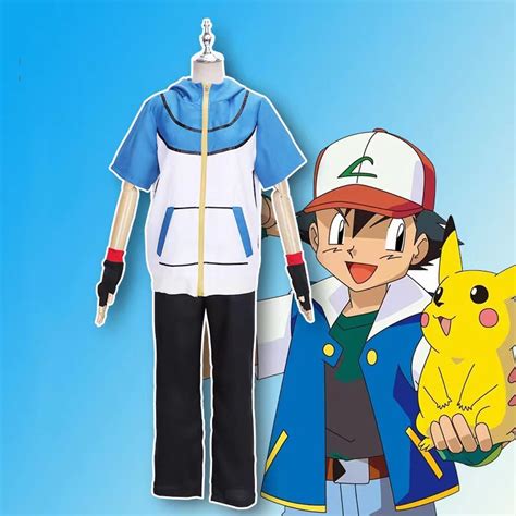 Pokemon Ash Ketchum Cosplay Costumes Ash Ketchum Set Christmas And