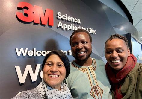 Famous African Innovator William Kamkwamba Visits 3m For In