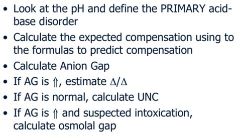 Acid And Base Pathophysiology Flashcards Quizlet