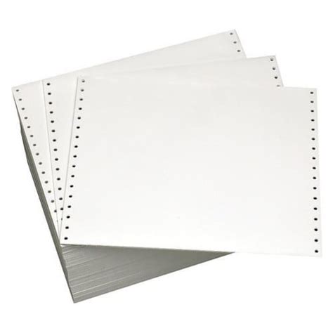 Continuous Paper For Dot Matrix Printer 950 X 11 Devices