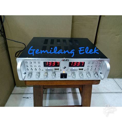 Jual Amplifier Walet LAD 2 Player 4 Channel Di Lapak Gemilang Elek