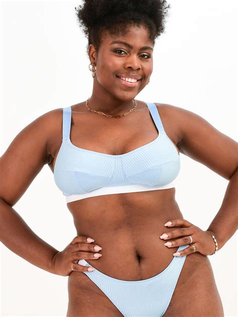 Soutien Gorge Sans Armatures Fiona RougeGorge Lingerie Bleu Clair