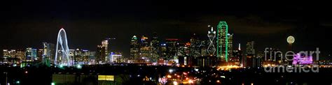 Margaret Hunt Hill Bridge and Dallas Skyline Photograph by Wendy Emel ...