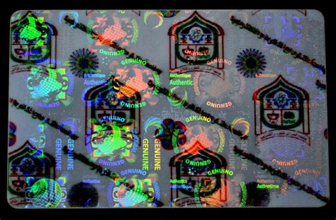 Transparent Holographic Id Card Hologram Overlays At Rs 4200roll In