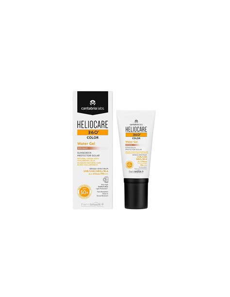 Heliocare 360º Color Water Gel Bronze SPF 50 50 ml