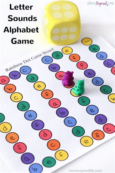 Alphabet Board Game Printable The Activity Mom