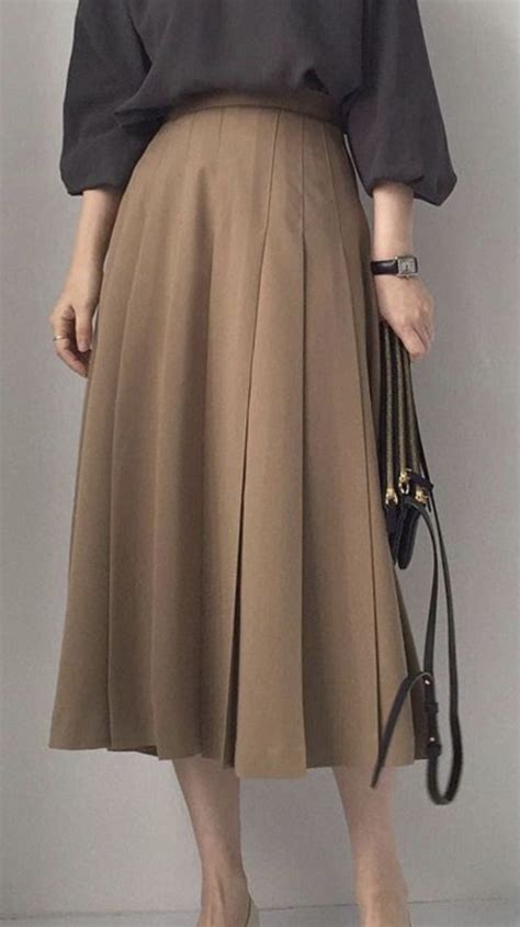 Pin By Gislaine Caetano On Saias In Long Skirt Fashion Kpop