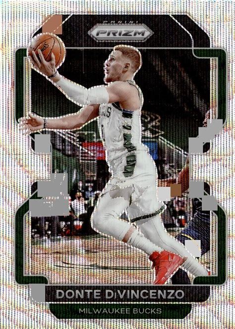 Panini Prizm Donte Divincenzo Silver Wave Prizm Holo Exclusive