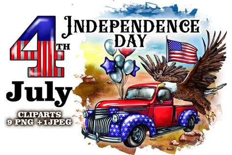 Th Of July Fireworks Clipart Graphic By Let It Be Design Clip Art