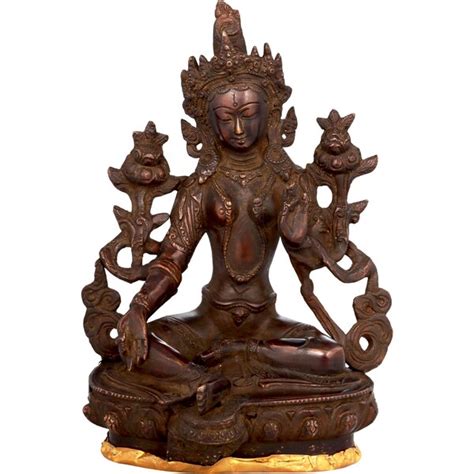 Bungalow Rose Tibetan Buddhist Saviour Goddess Green Tara Wayfair