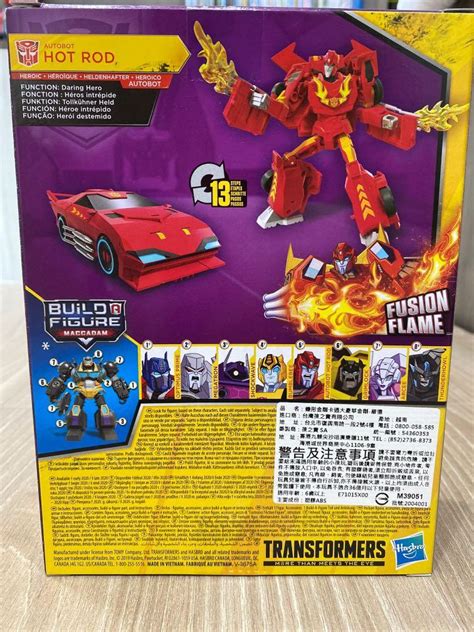 Transformers Hot Rod Cyberverse Adventures Hobbies Toys Toys Games On Carousell
