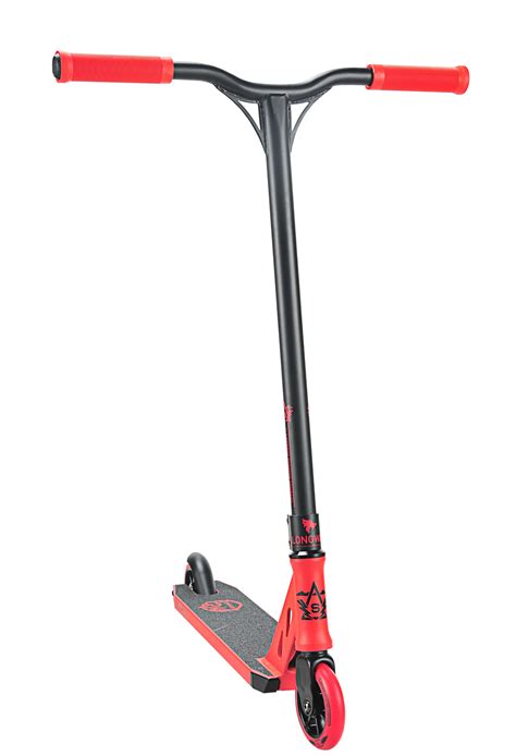 Longway Summit Stunt Scooter Schwarz Rot Red Black