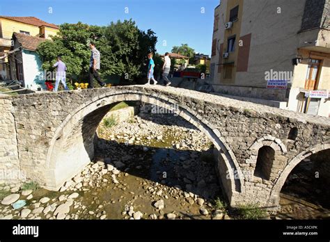 Stone Bridge In Tirana Albania Stock Photo Alamy