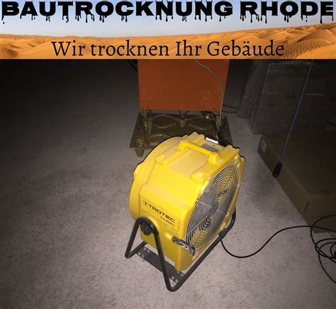 Bautrocknung Preisliste Verleih Angebot Kostenlose Lieferung Und Aufbau