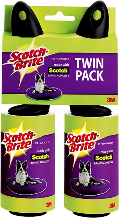 Scotch Brite Rouleau à poils d animaux et anti peluches 56 feuilles 2