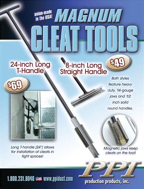 Cleat Tools Production Products Inc