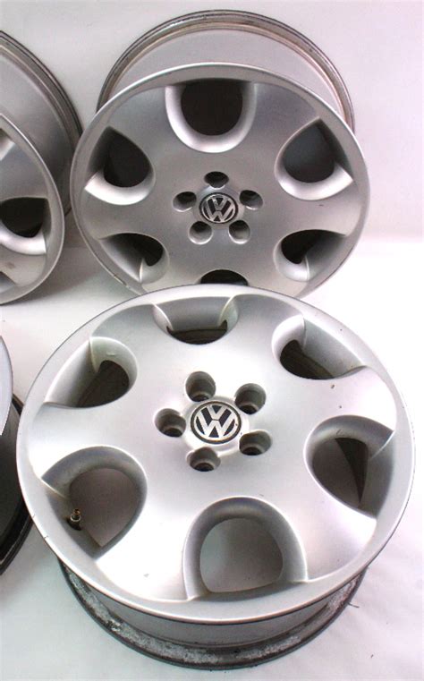 Set Of Stock Wheels Rims Alloy 5x100 16 Vw Beetle Jetta Golf Gti Mk4 Audi Tt