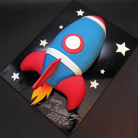 3d Rocket Cake