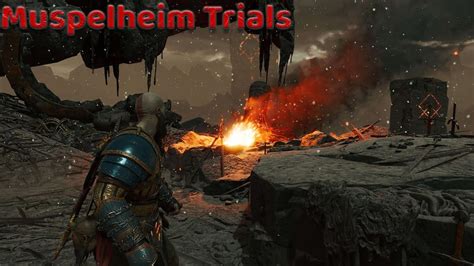 Muspelheim Trials God Of War Ragnarok Gameplay Youtube