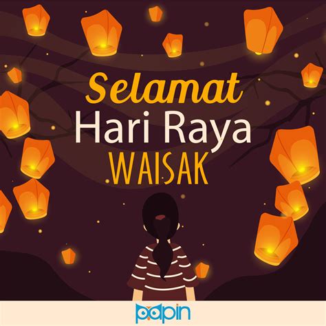 Desain Poster Ucapan Hari Waisak Di Canva Vesak Day Design Using Canva