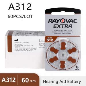 Set Baterii Rayovac Extra Zinc Air Baterie Aparat Auditiv Buc