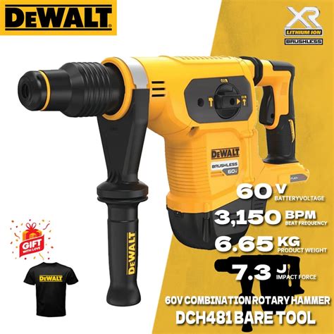 Dewalt Dch Martillo Rotativo Inal Mbrico Sin Escobillas Herramienta