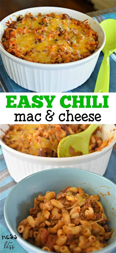 Chili Macaroni Casserole | Macaroni casserole, Chili macaroni, Cheesy ...