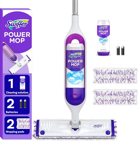 Swiffer Powermop Multi Surface Mop Kit For Floor Cleaning Fresh Scent Mopping Kit Includes