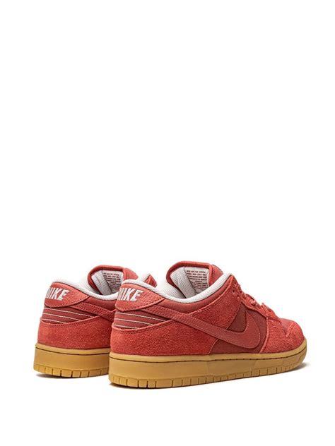 Nike SB Dunk Low Adobe Sneakers Orange FARFETCH