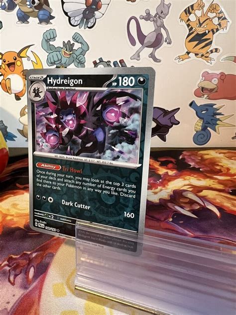 Pokémon TCG Hydreigon Scarlet Violet Paldea Evolved 140 193 Reverse