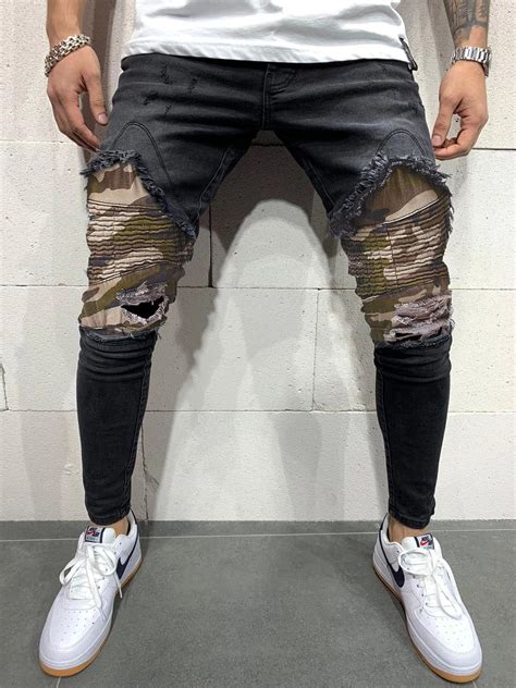 camouflage jeans for men 1