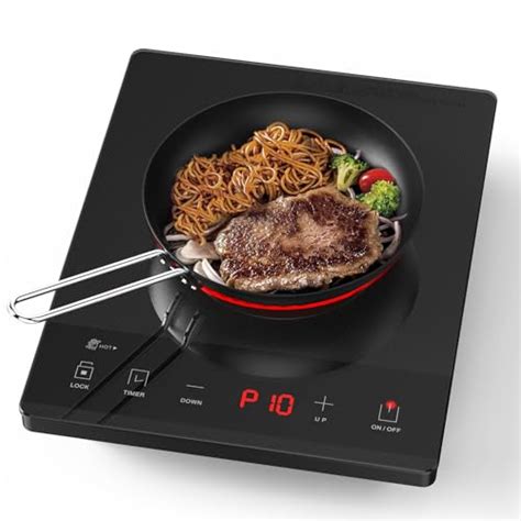 PAYISHO W Electric Hot Plate Single Burner Portable Ceramic Cooktop For Cooking Ultra Thin
