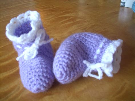 Carinas Virkning Virkade Babysockar