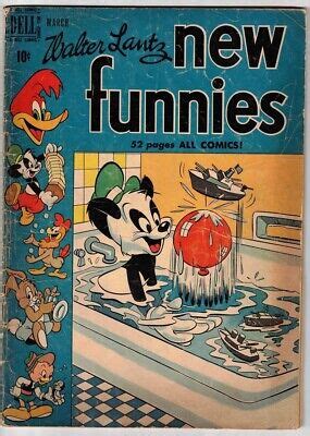 New Funnies Dell Walter Lantz Woody Woodpecker Andy Panda