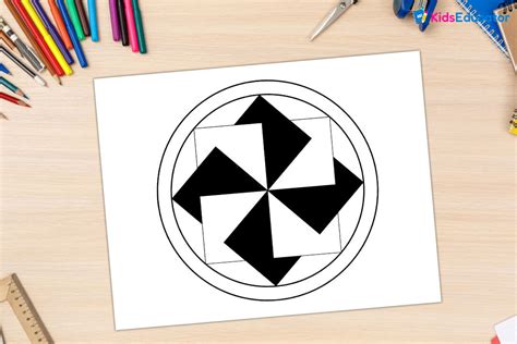 Simple Geometric Patterns: Engaging Coloring Pages for Kids - Kidseducator