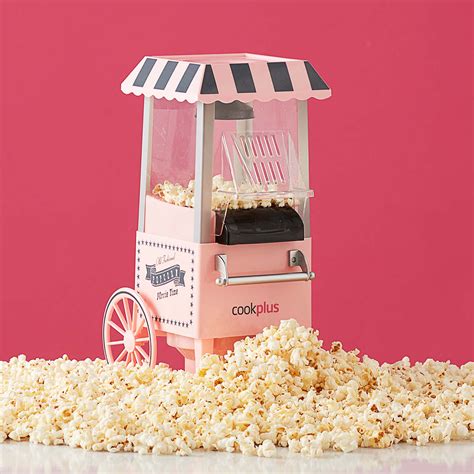 Cookplus Mutfaksever Pembe M S R Patlatma Popcorn Makinesi Karaca