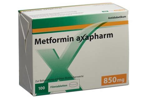 Metformin Axapharm Filmtabl Mg Stk Auf Rezept Coop Vitality