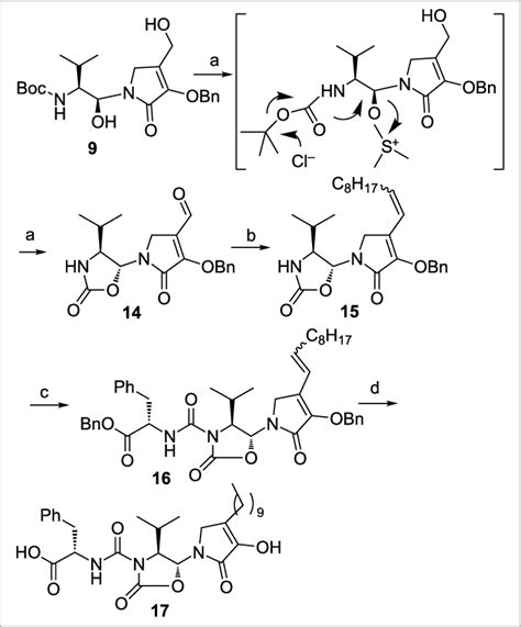 Scheme Synthesis Of Compound Reagents And Conditions A Oxalyl