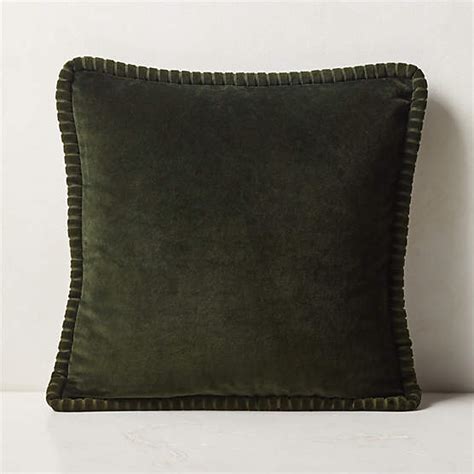 Leisure Dark Teal Velvet Modern Throw Pillow With Down Alternative