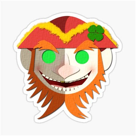 Leprechaun Sticker For Sale By Mattfields Redbubble