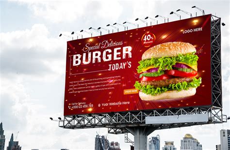 Food Billboard Banner Design On Behance